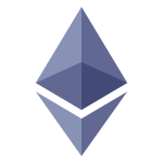 [CITYPNG.COM]HD Ethereum ETH Purple Logo Sign PNG - 3000x3000